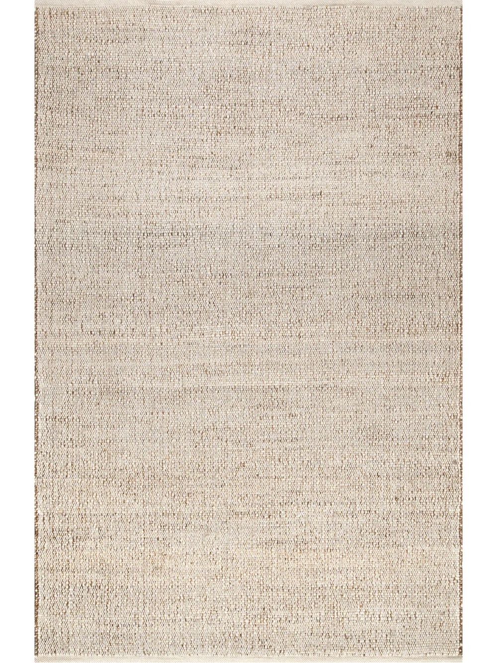 Neutral Woven Area Rug - Cream